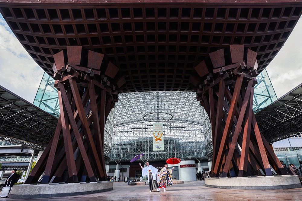 金沢らしい風景と残すロケーションフォト